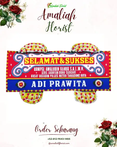 Papan Bunga Ucapan Selamat Podo